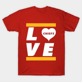 Chiefs Love T-Shirt